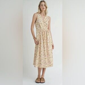 Sadie & Sage Plantlover Wrap Midi Dress